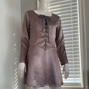 Vintage Pierre Balmain corset style dress